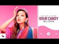 MALE VERSION | Lady Gaga, BLACKPINK - Sour Candy