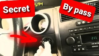 "key stuck" in the ignition "how to "by pass" system "Chrysler 300"..shifter won't move
