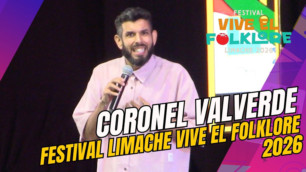 CORONEL VALVERDE hizo reír al Festival Limache Vive el Folklore 2026 | Extracto