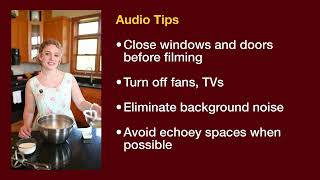 Making Video Reels Curriculum - Video 2 - Filming and Setup
