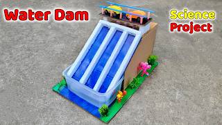 Water Dam working model | Science project working model | Hydropower energy model for school project