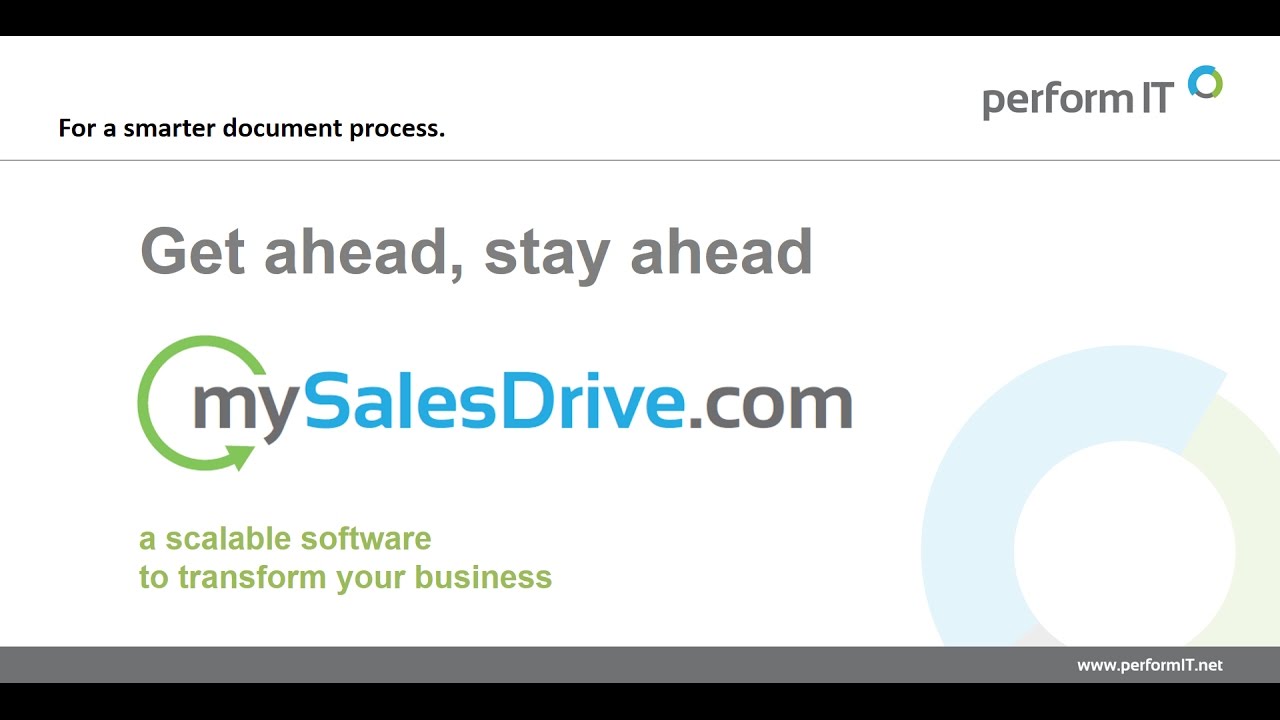 SalesDrive - Presentation