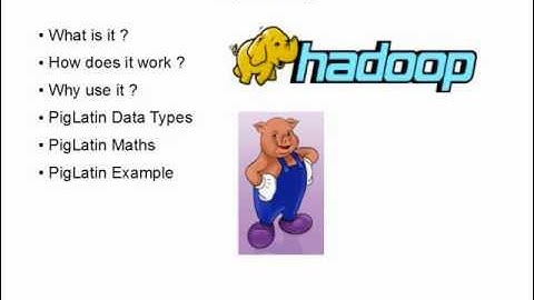 An Introduction to Apache Pig