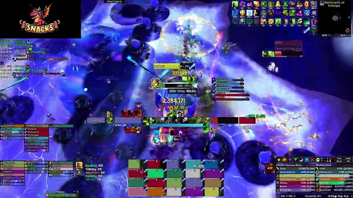 Snacks vs Mythic Dimensius (Destruction Warlock POV)