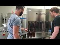 Craft beer with our carbonator and 6 valves isobaric filler From Rizzolio