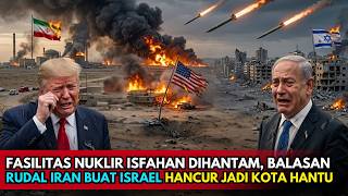 Iran Ngamuk Setelah Situs Nuklir Isfahan Diserang Dan Balik Menghancurkan Pangkalan Amerika