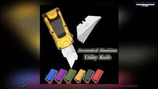 ✔️EDC Outdoor Survival Utility Knife Aeronautical Aluminium Handle SK5 B