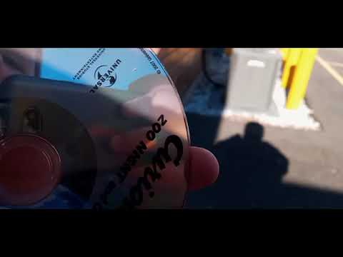 Curious George: Zoo Night DVD Drop Test