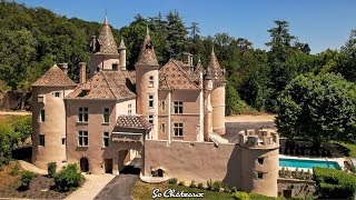 Tour of Chateau de Burnand  after Restoration  with its Owner.