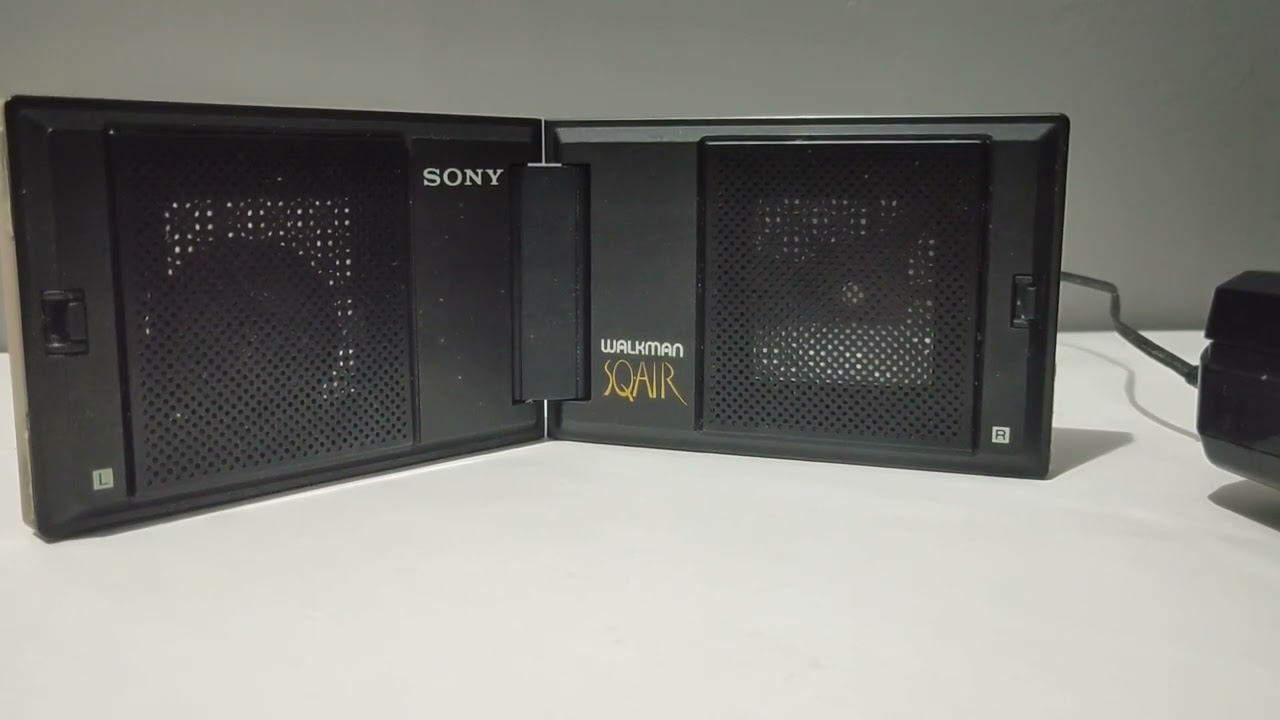 Sony SS-WM20 Vintage Speaker 1984 - YouTube