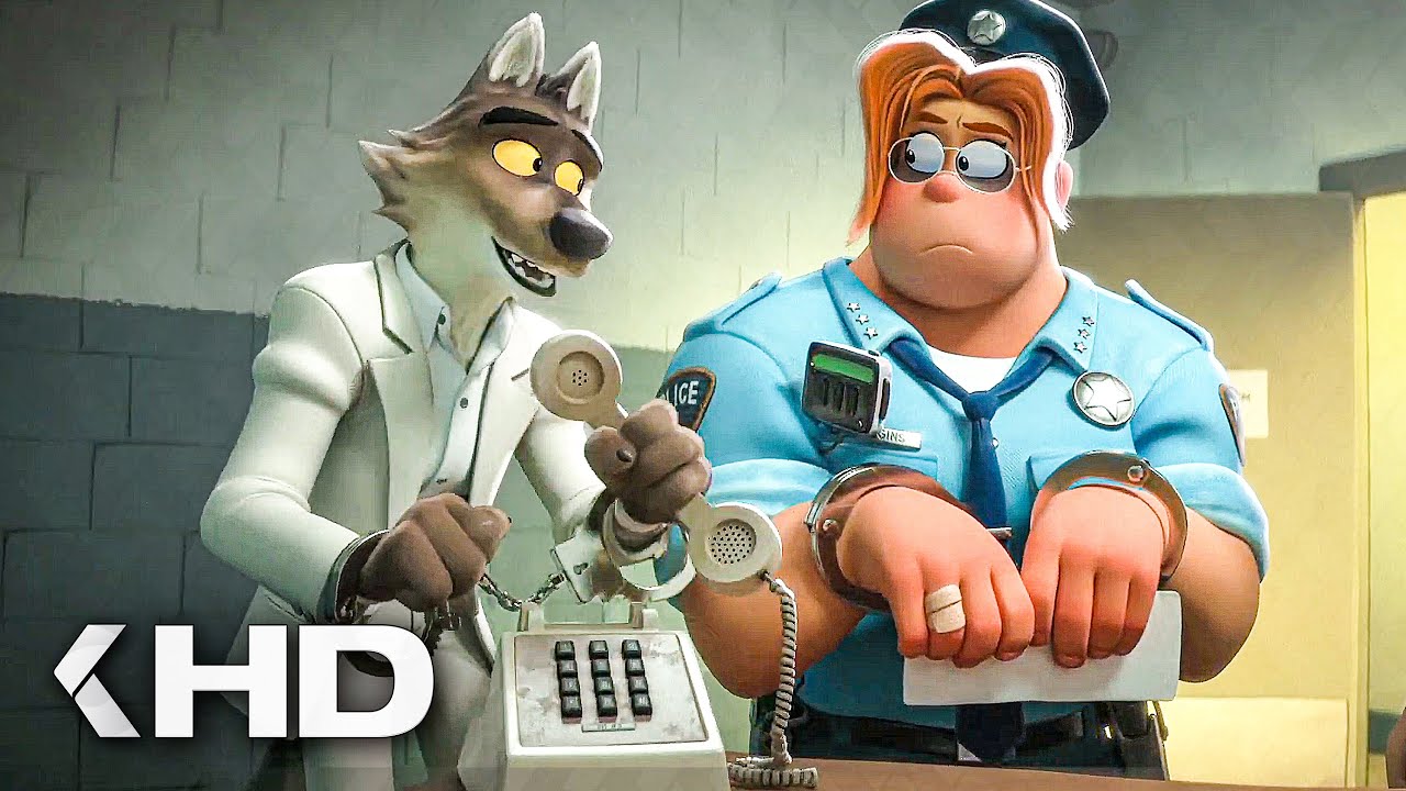 THE BAD GUYS Movie Clip The Officer Gets Arrested! (2022) YouTube