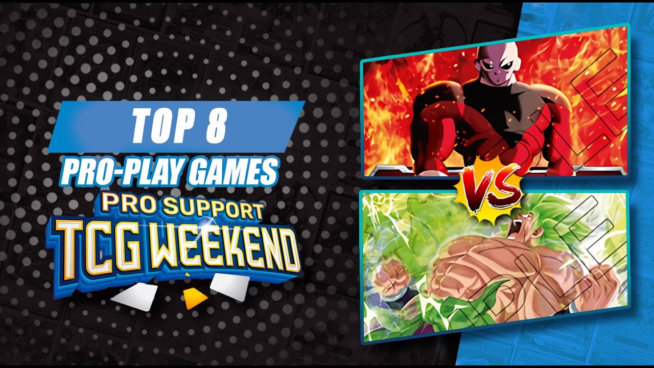 DBSCG | Pro Support Accessories Case Tournament Top 8 Red Jiren Vs Red Broly Br