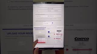 How to upload Costco’s P&G Products Receipt Get A $25 Gift Card 2023 update 😊