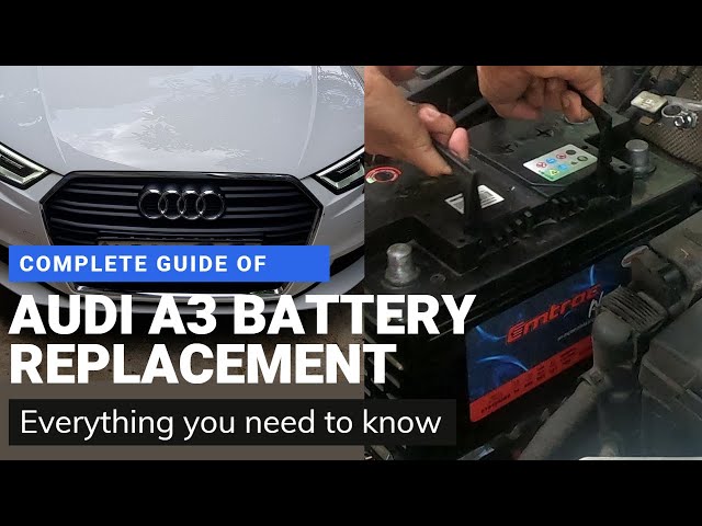 Changer sa batterie sur Audi A3 8L - tutorialaudi