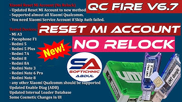 umt qcfire 6.7 update | mi account relock fix | mi autirelock solution by softichnic #shorts