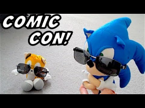Sonic Plush Adventures - Comic Con!