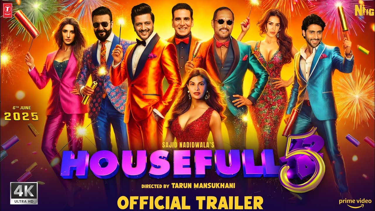 Housefull 5 - Hindi Trailer | Akshay K, Riteish D, Abhishek B, Jacqueline, Sanjay D, New Movies 2024