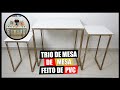 Como fazer Trio de Mesa para Festa de PVC -  Trio de Mesa Decorativo