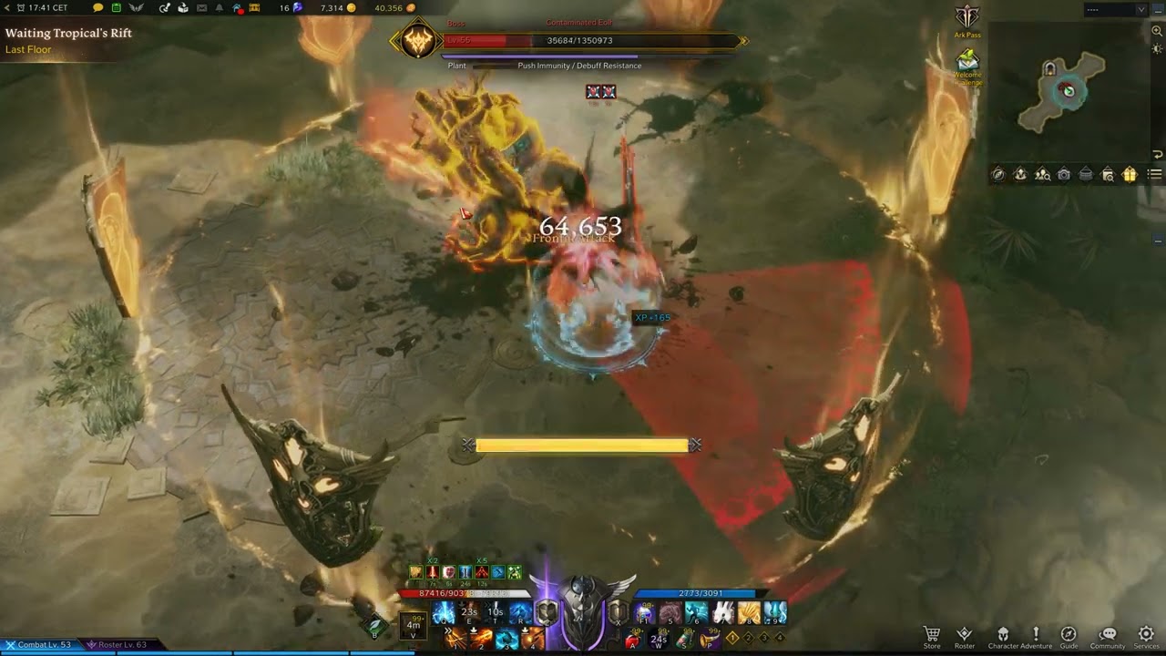 Waiting Tropical's Rift, Lost Ark