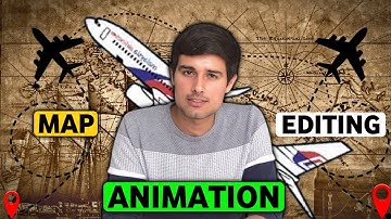 Dhruv Rathee Like Map Animation @dhruvrathee | How To Dhruv Rathee Map Animation on Kinemaster