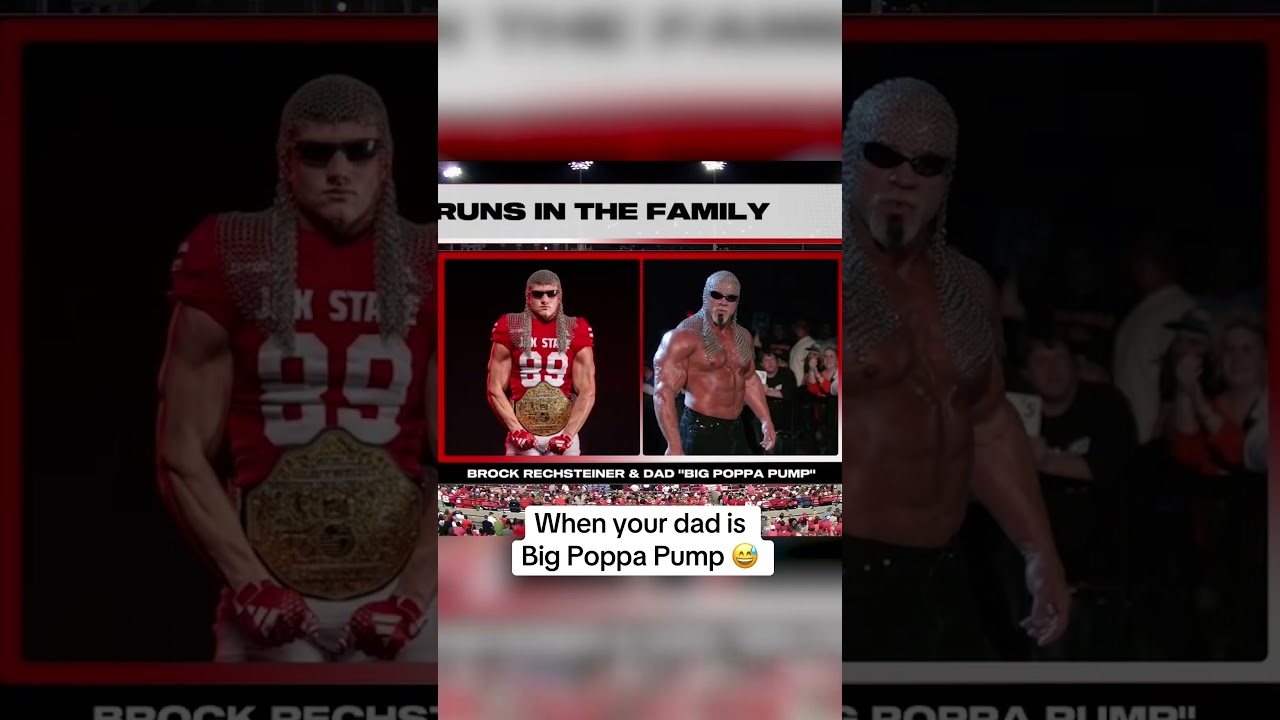His dad is Scott Steiner 👀