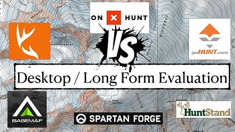 Long Form Eval: OnX VS GoHunt VS HuntWise VS Spartan Forge VS HuntStand VS BaseMap - Part 2