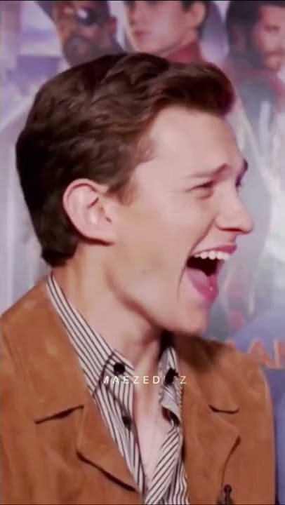 His smile truly makes my day😭 #tomholland #tomhollandedits
