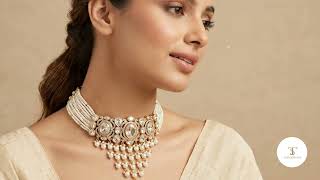 Polki Necklace Set for Women