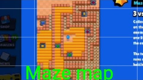 Making a maze map in map maker