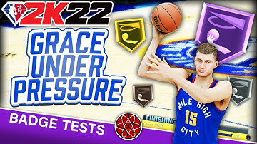 Best Finishing Badges on NBA 2K22: How to Finish with Grace Under Pressure Badge