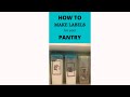 DIY Cricut Labels That Actually Look Expensive #shorts #pantrygoals