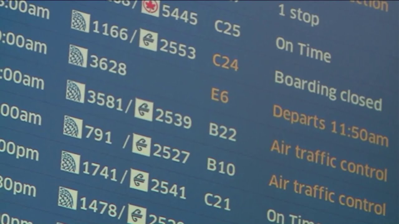 trump amazonia Flights delayed at major US airports because of staffing, FAA says, as government shutdown drags on