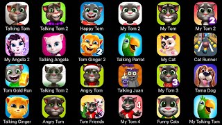 Talking Tom,Talking Hank,Talking Ginger,Scary Juan,Pou Game,Angela 2,Tom Gold Run,My Tom,My Cat  screenshot 5