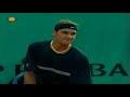 Roland Garros 2001 Roger Federer vs David Sanchez