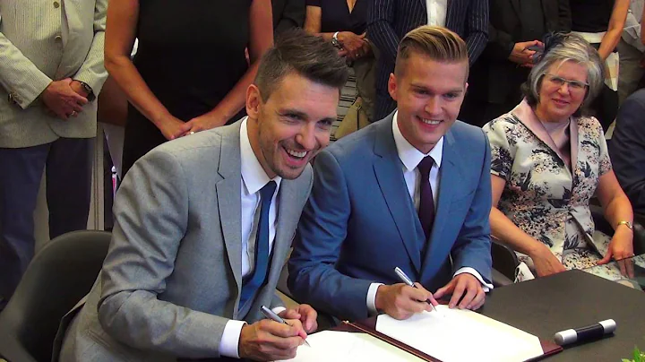 Huwelijk Robin en Jens