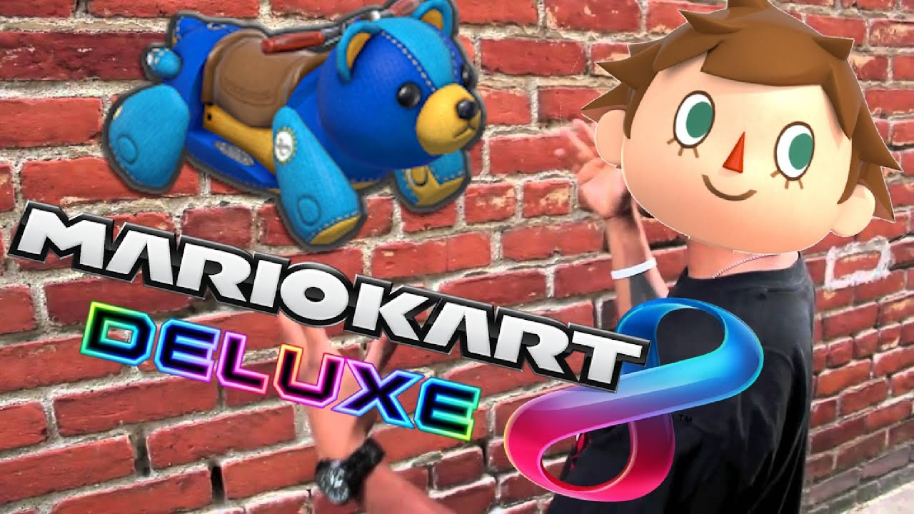 IF I HIT A WALL, THE VIDEO ENDS! - MARIO KART 8 DELUXE