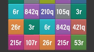 satisfying android Puzzle game Drop Block Merge Puzzle #gamergirl #bestplayer #2048 #2248 screenshot 2