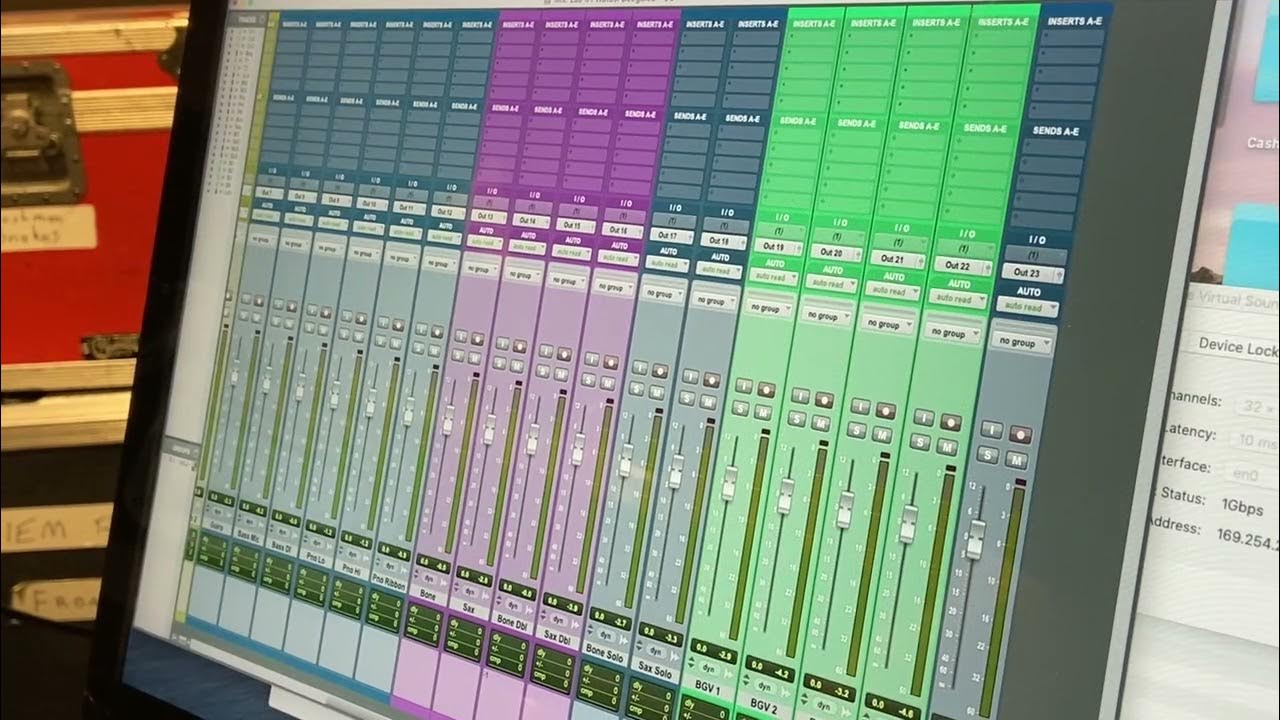 28 Allen & Heath Avantis Mix Lab Printing Your Mix Via Dante