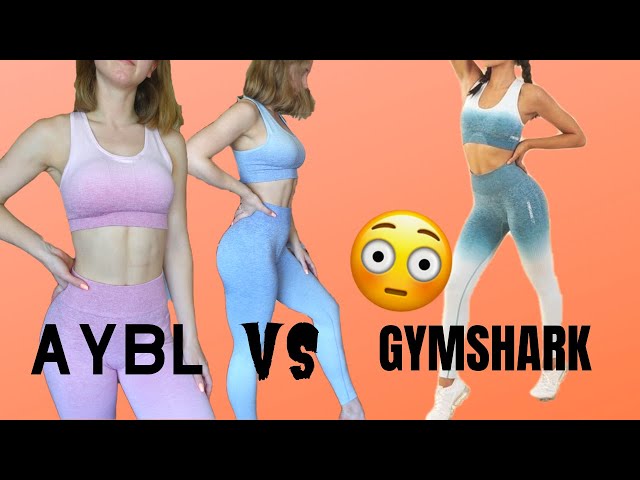 AYBL Ombre vs Gymshark Ombre Seamless