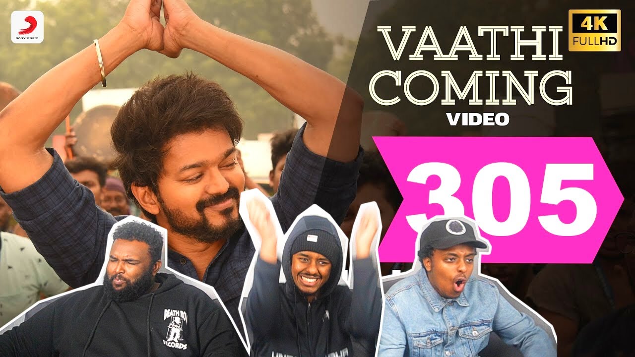 Master - Vaathi Coming Video | Thalapathy Vijay | Anirudh Ravichander | Lokesh Kanagaraj (REACTION!)