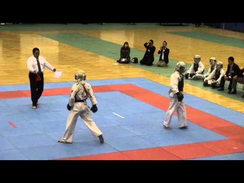 平成25年度全日本学生拳法選手権大会男子決勝01