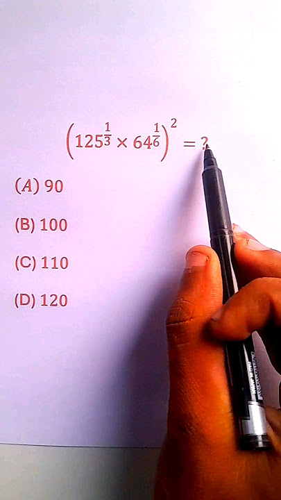 Exponent Skills in math | #viralshorts