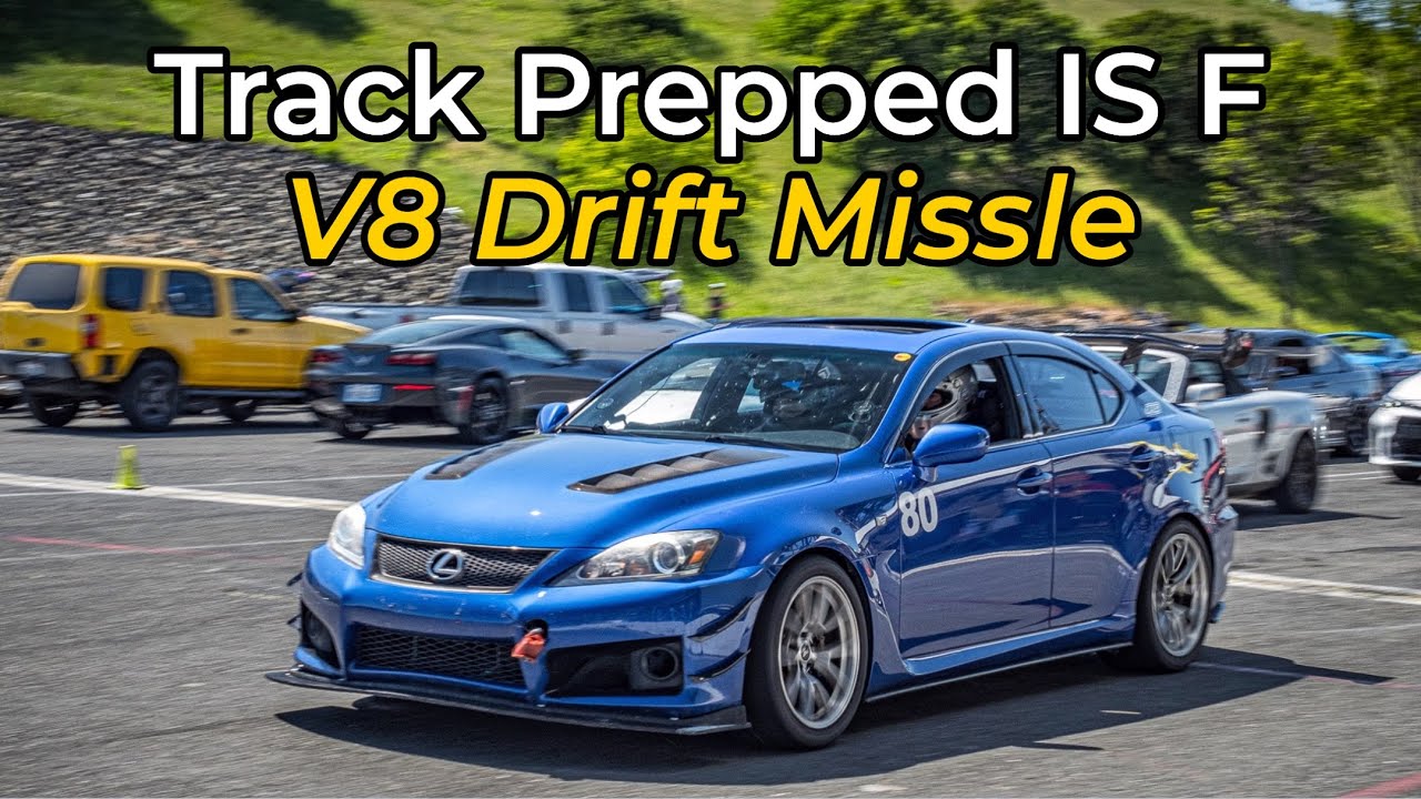 2008 Lexus IS F Track Review - Oversteer Monster! - YouTube