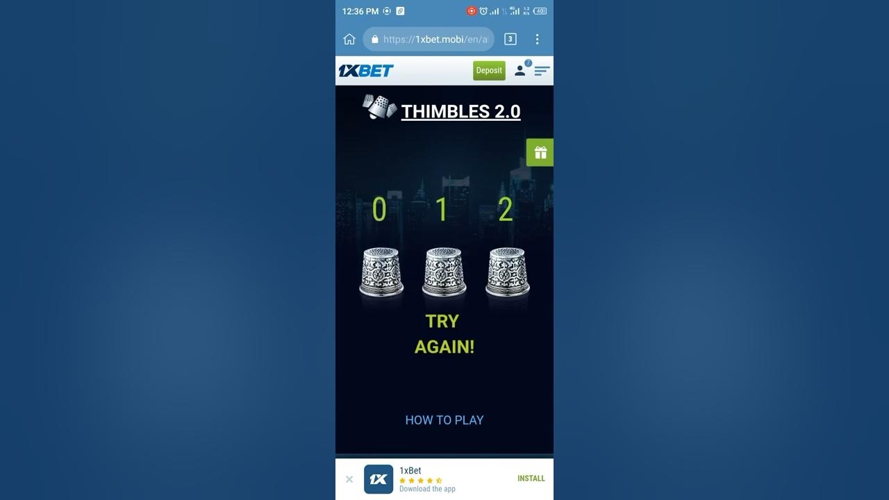 1xbet thimble hack 100 working file shorts YouTube