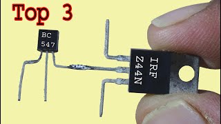 Top 3 useful electronics diy inventions using Z44N & BC547