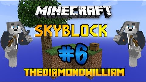 Minecraft PC - SkyBlock - Building A Mob Spawner - [6]