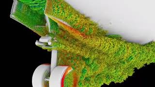 Air flow field around the nose landing gear of a Boeing 777 Guide