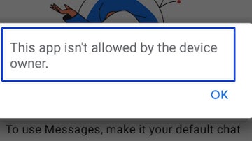 Fix App is Not Allowed by Device Owner Problem | This App isn