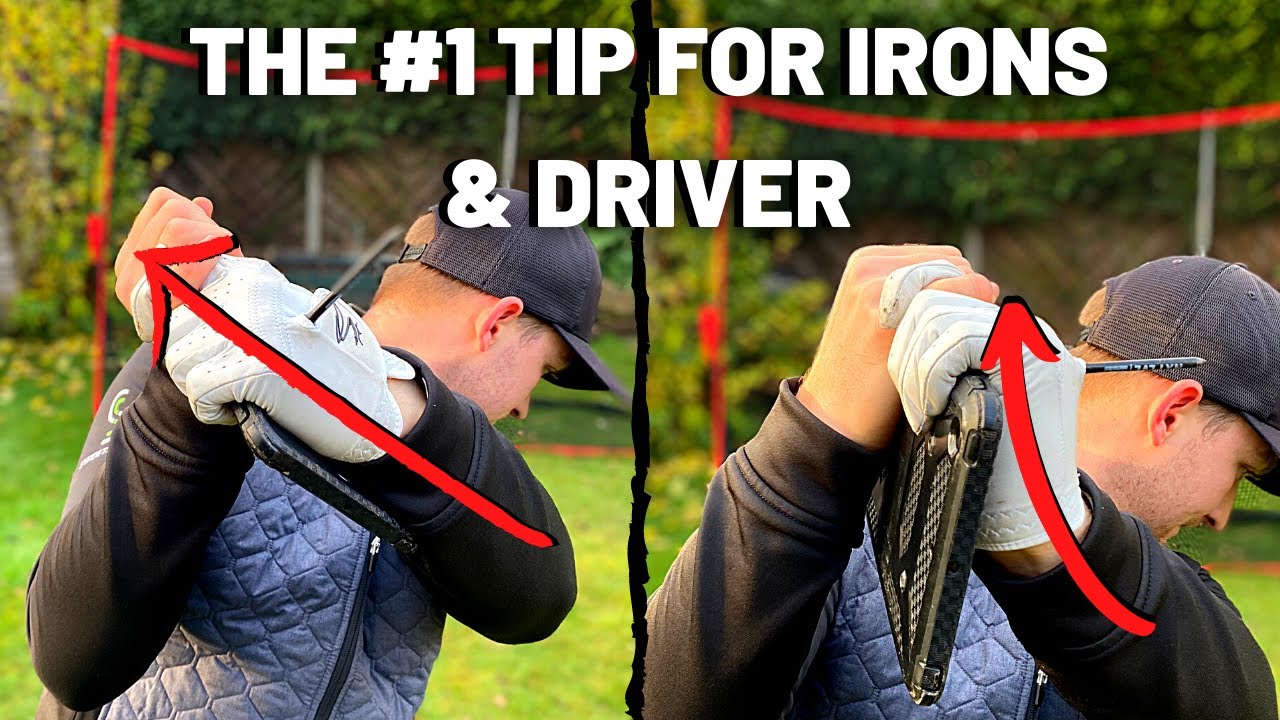 JUST ONE EASY DRILL TO FIX THIS COMMON AMATEUR PROBLEM WITH IRONS AND DRIVER