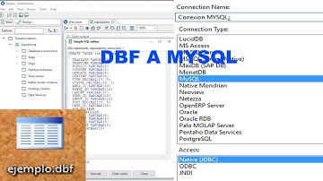 Migrar archivo DBF a MySQL
